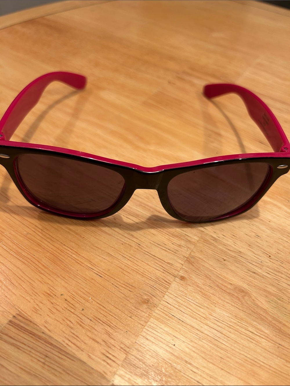 T- Mobile Black Front Pink Frame Sunglasses